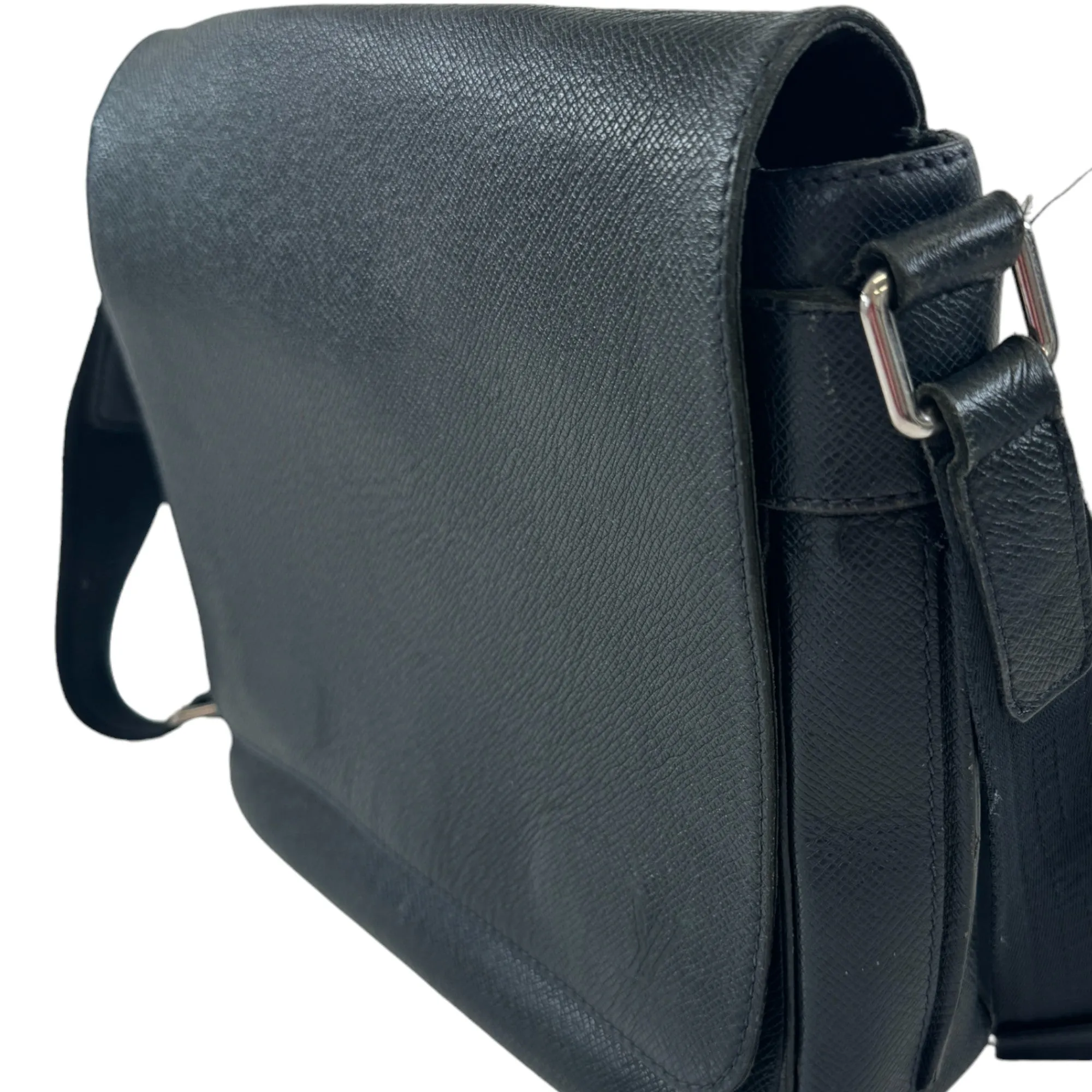 Men's Abbesses Messenger Bag Black