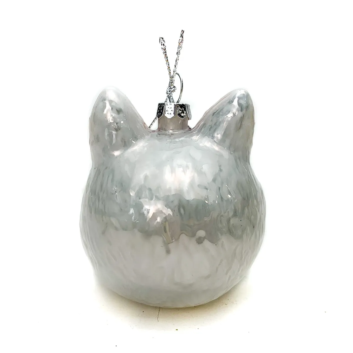 Meowie Bowie Cat Head Ornament