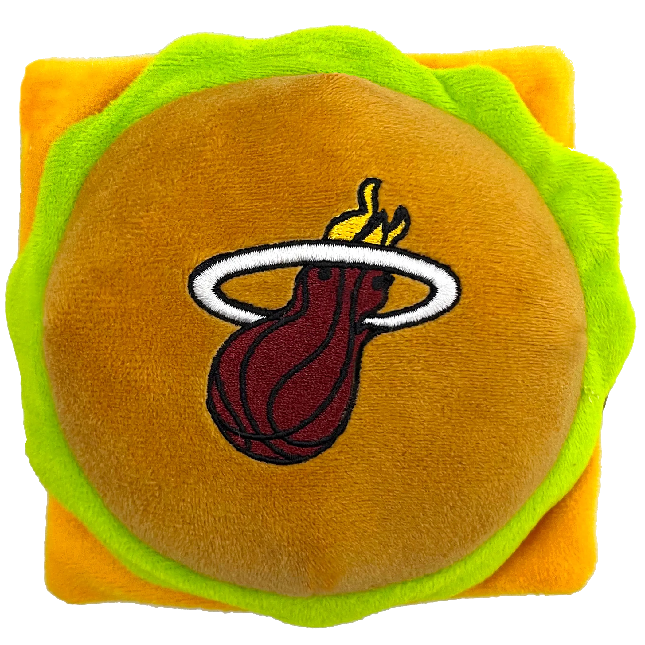 Miami HEAT Hamburger Dog Toy