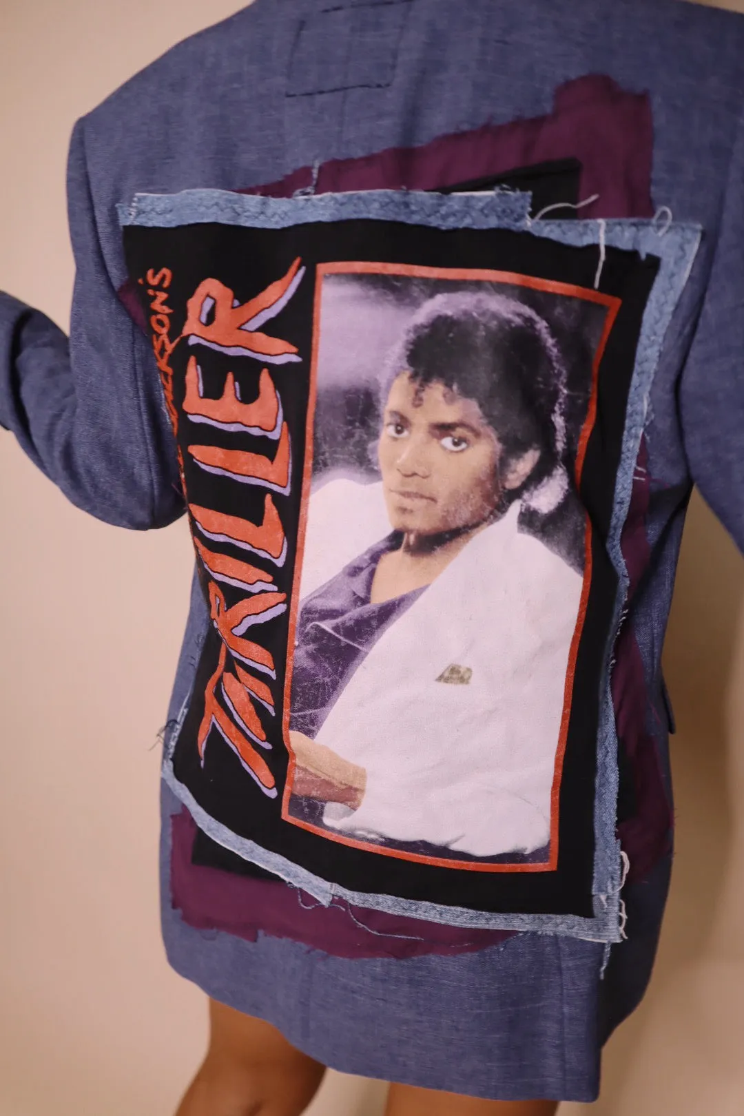 Michael Jackson Patchwork Blazer (Large)