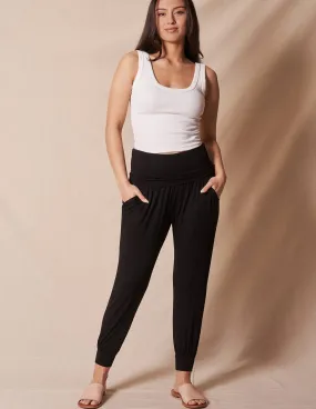 Midweight Bamboo Harem Joggers