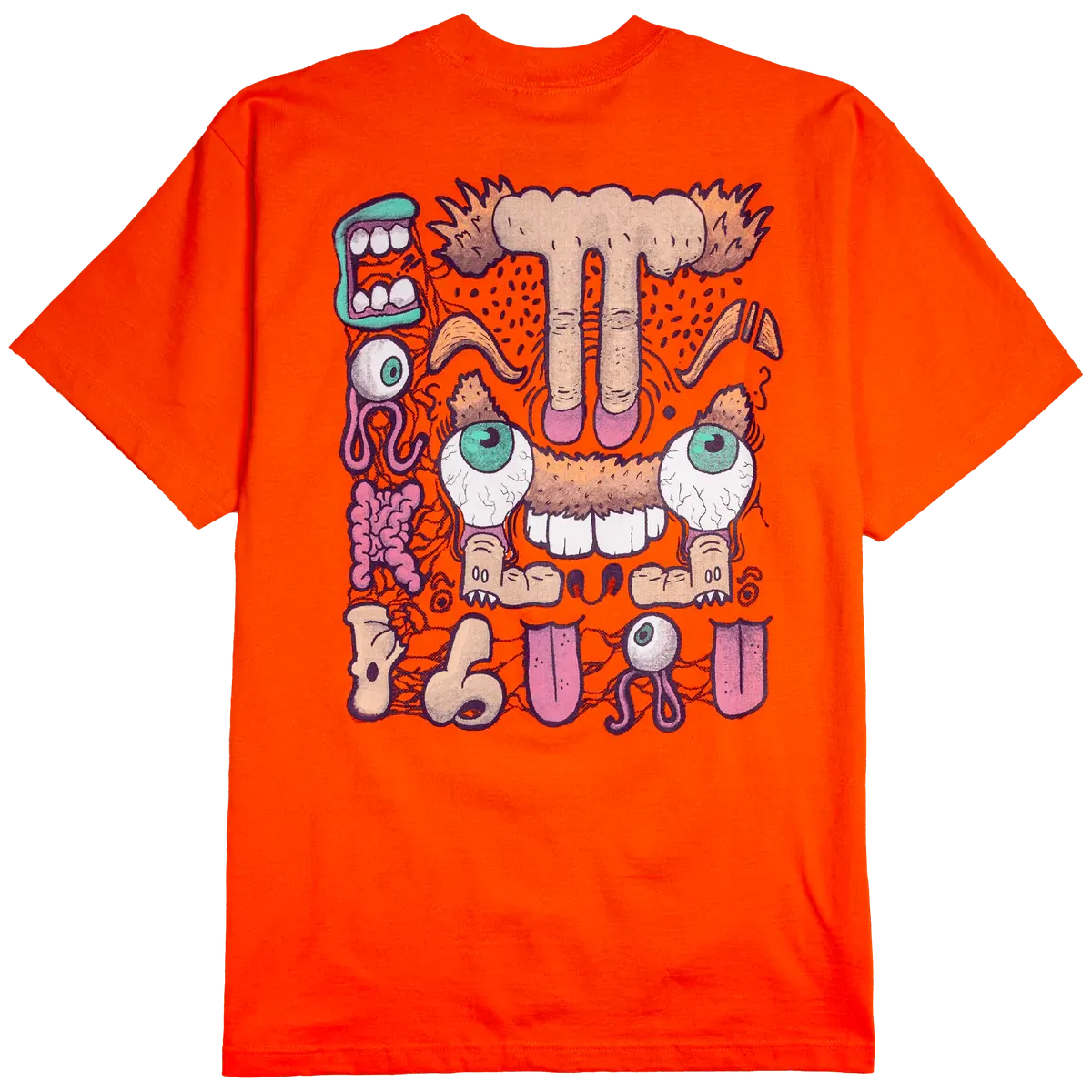 MISH MASK TEE ORANGE