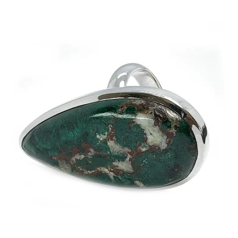 Montie Chrysocolla Statement Ring - N