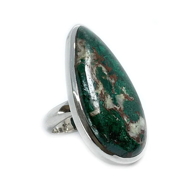 Montie Chrysocolla Statement Ring - N