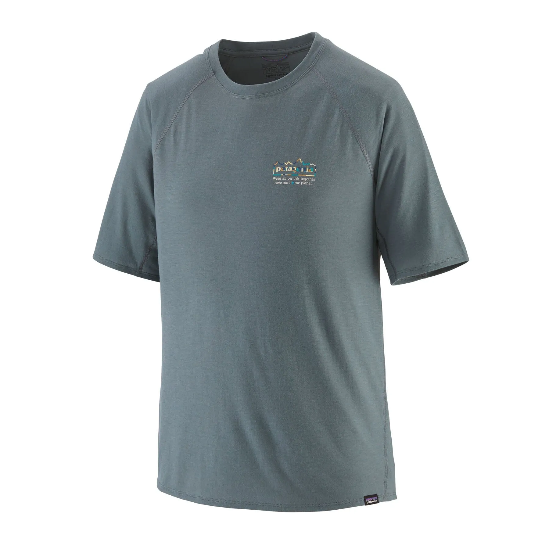 M's Cap Cool Trail Graphic Shirt - Recycled polyester & Naia® Renew