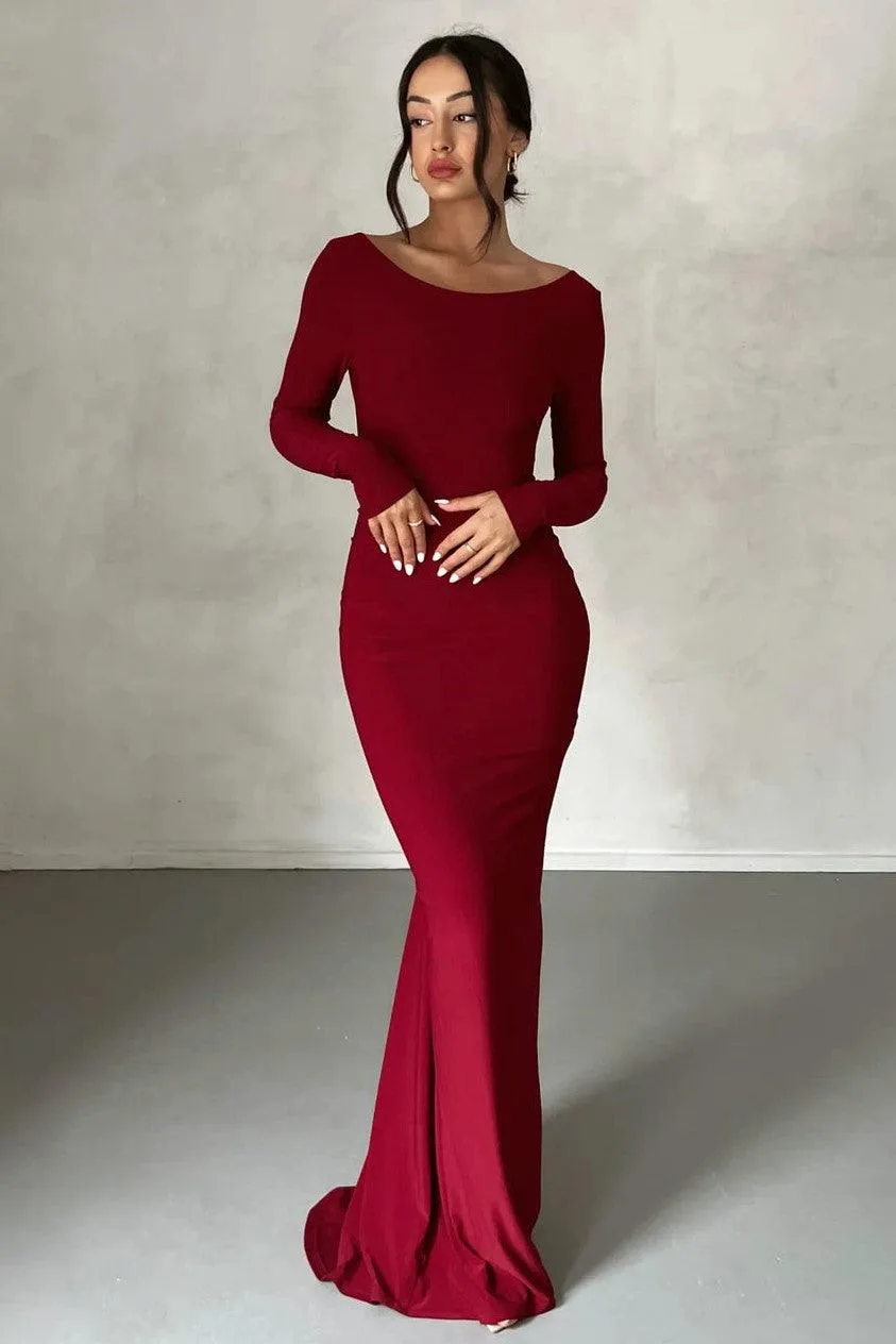 Natalia Gown - Wine