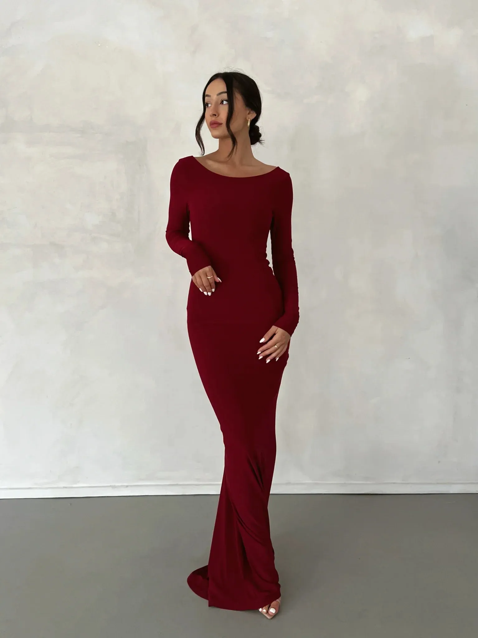 Natalia Gown - Wine