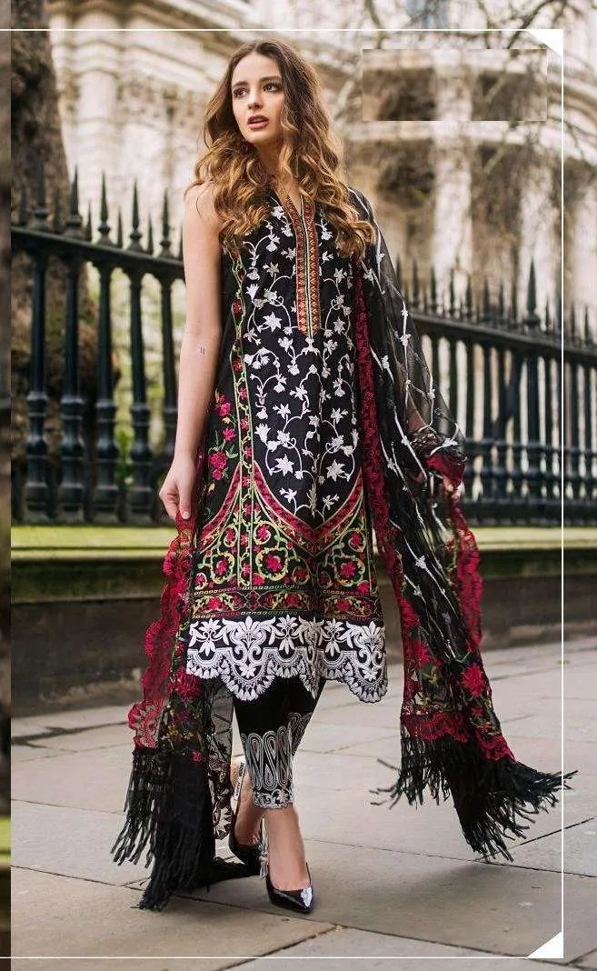 NET WITH HEAVY EMBROIDERY PAKISTANI DESIGN SUIT