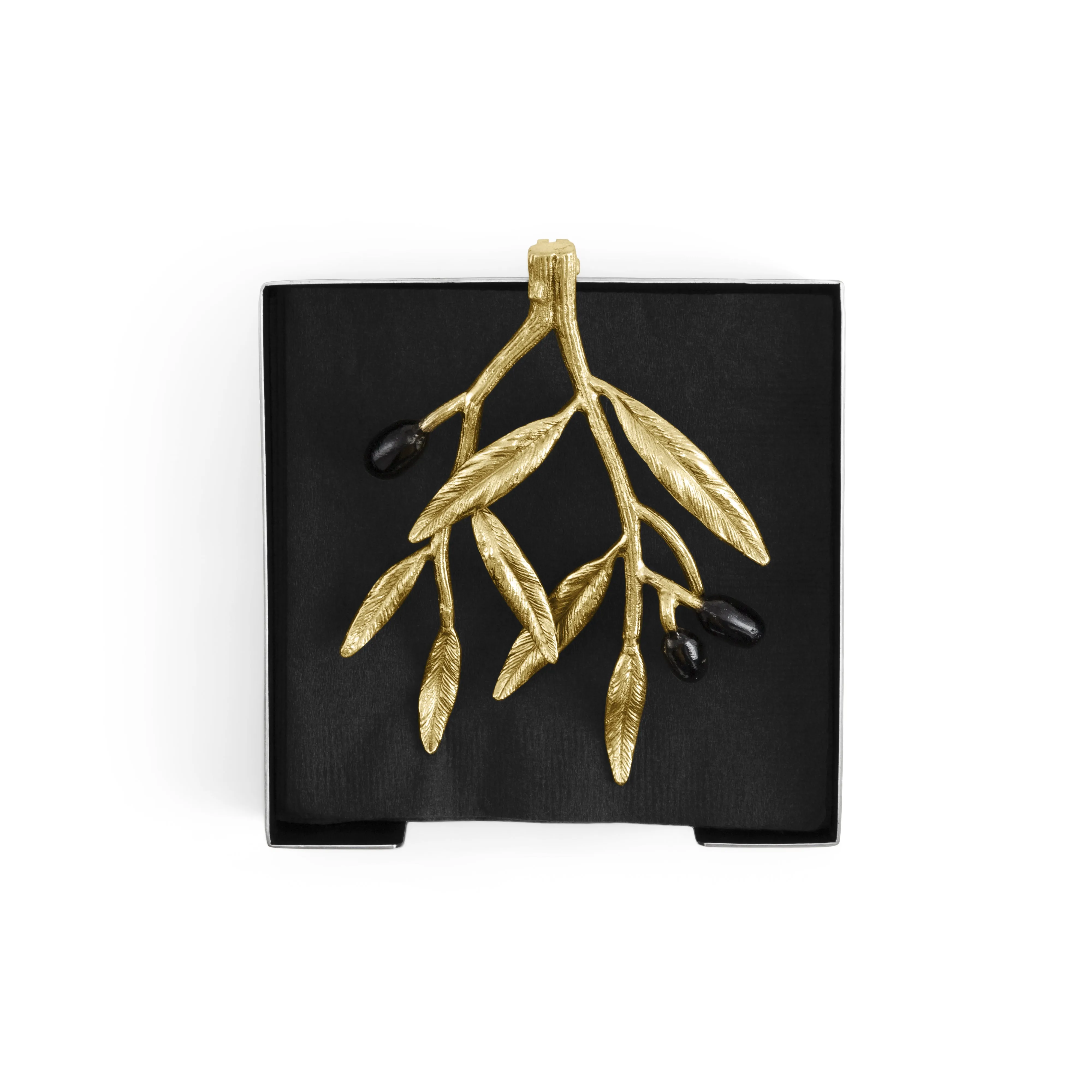 Olive Branch Cocktail Napkin Holder