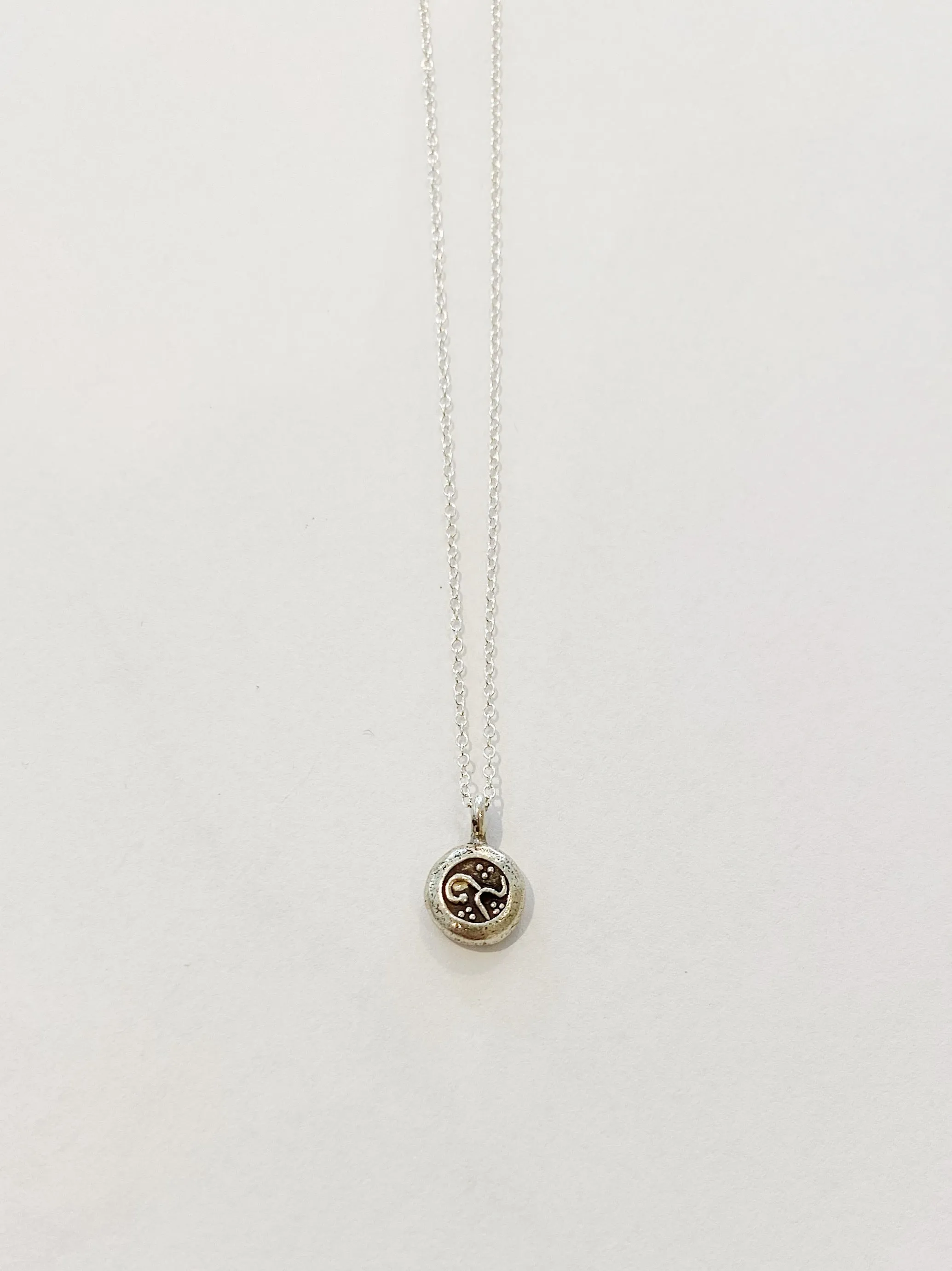 Om Charm Necklace ? Silver