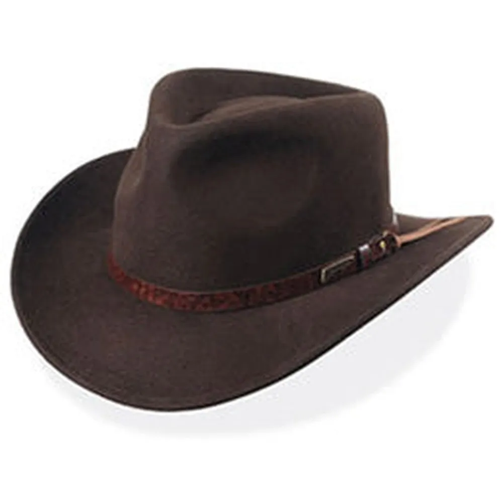 Outback With Leather Trim Hat