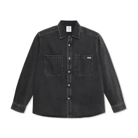 Polar Mitchell LS Shirt Denim Silver Black