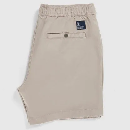 Psycho Bunny Willis Stretch Tencel Short (Sandstone) B6R239Y1WB