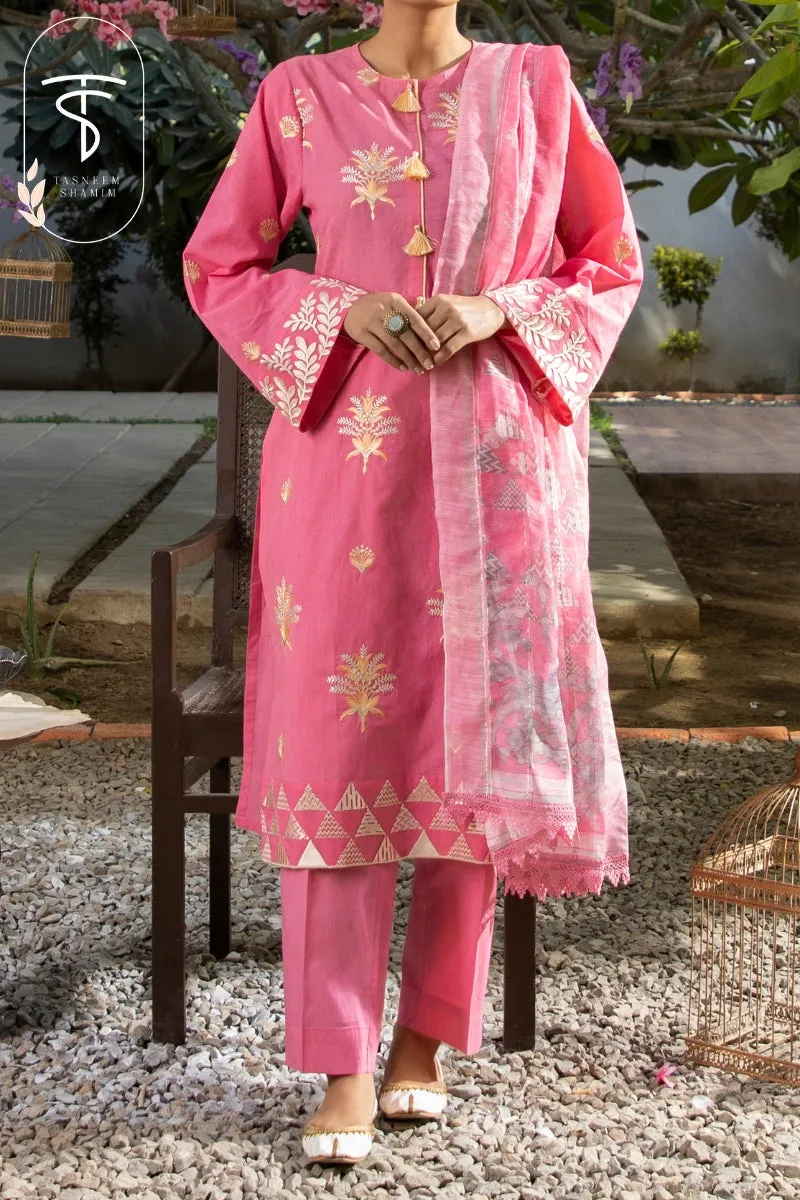 Punch Pink | 3-Piece Suit | Lawn