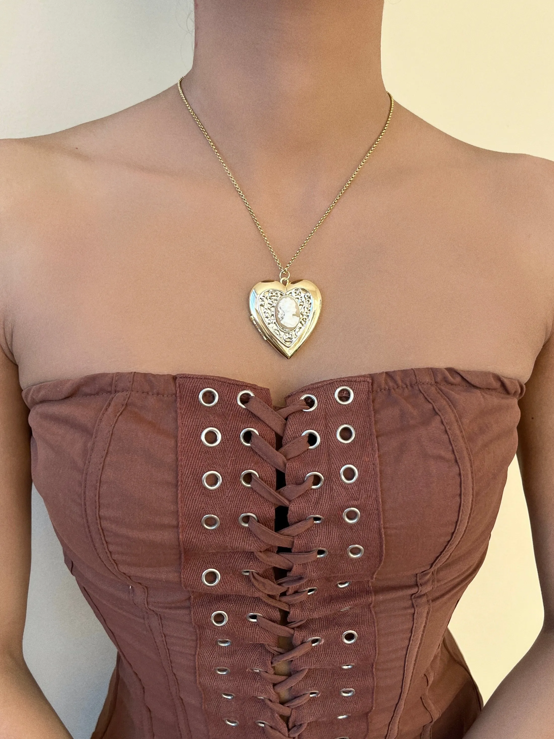 Queens Locket Necklace