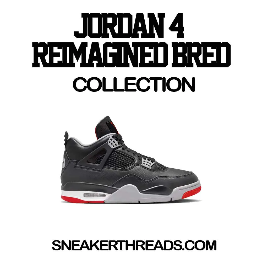 Retro 4 Bred Raging Face Shirt