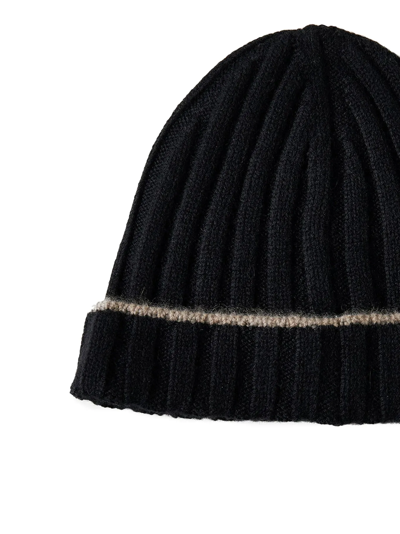 Ribbed wool hat