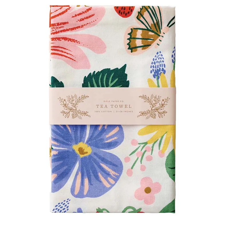 RIFLE PAPER CO. | Strawberry Fields Tea Towel