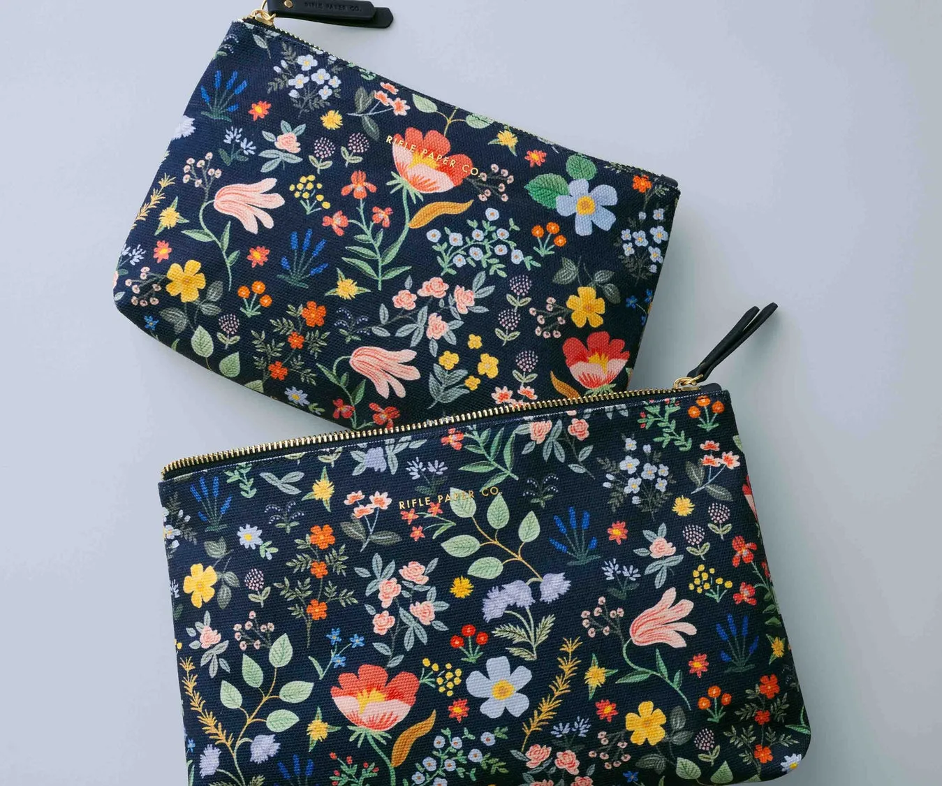 Rifle Paper Co. Zippered Pouch Set ~ Various Styles