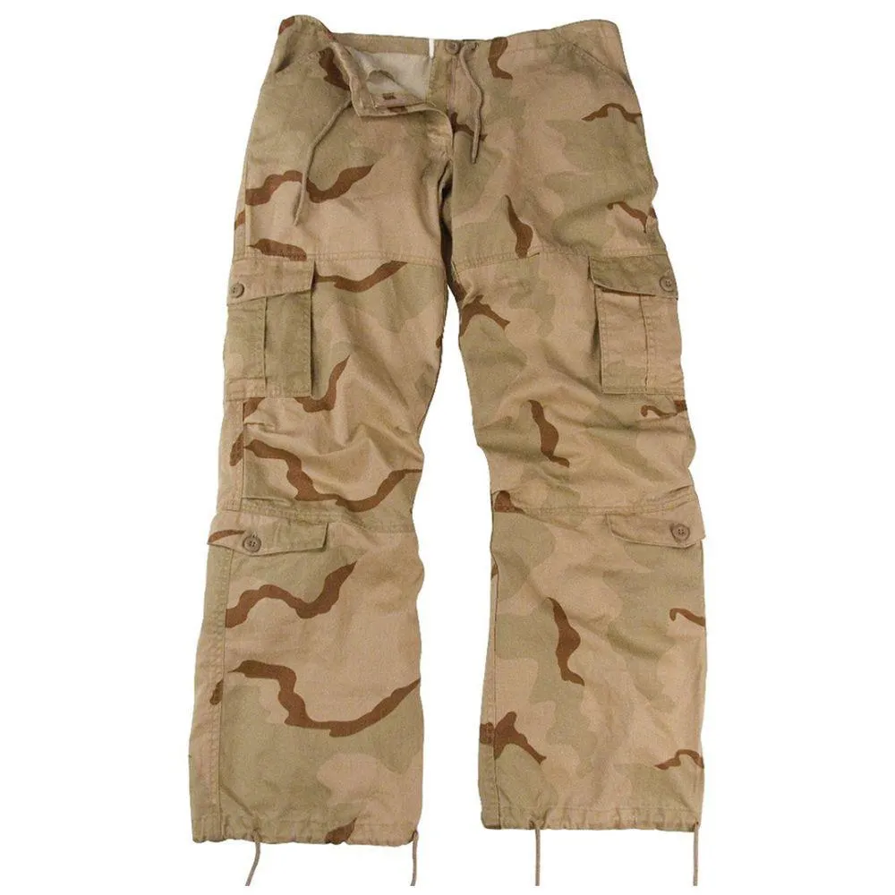 Rothco Womens Camo Vintage Paratrooper Cargo Pants