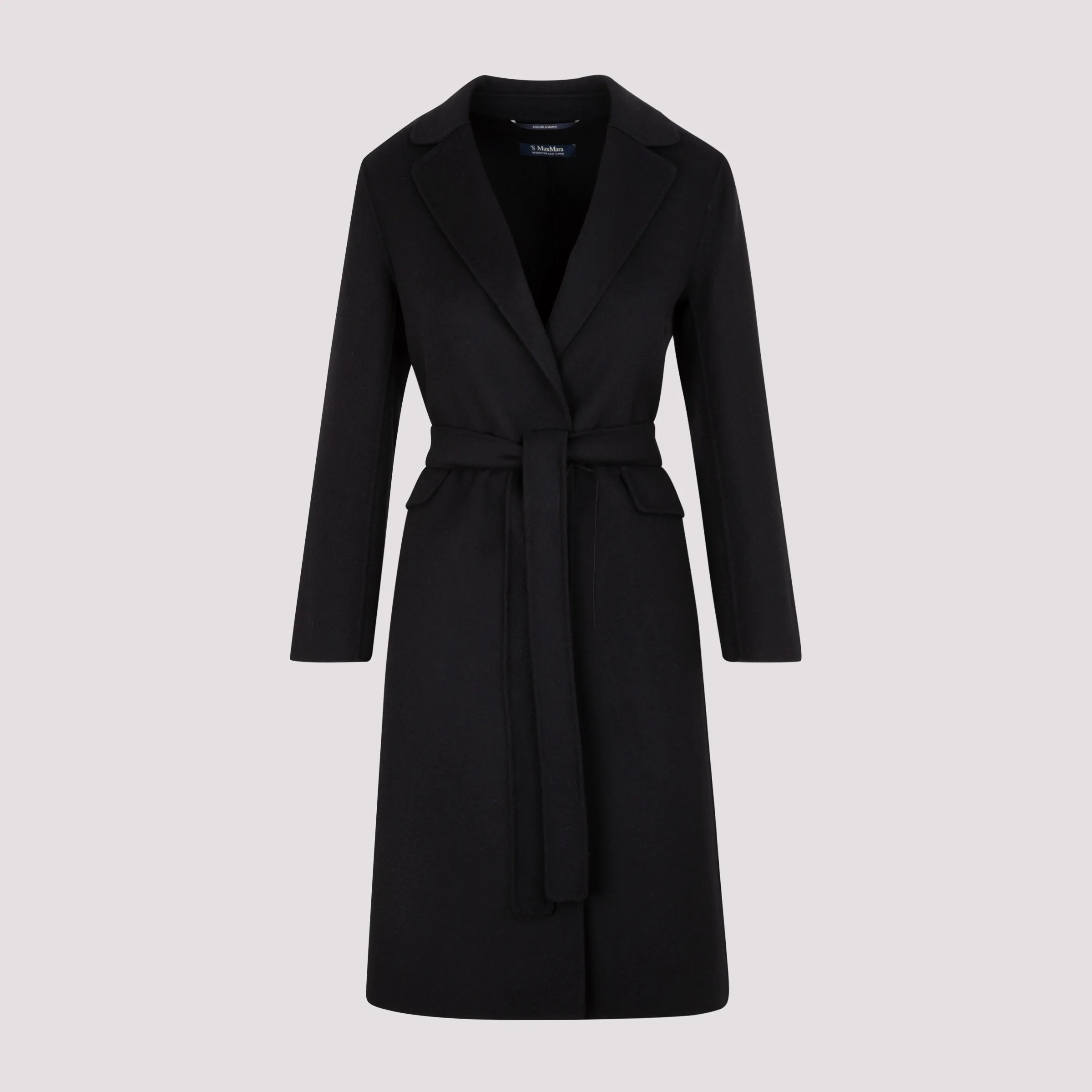 'S Max Mara Polly Tie Belt Coat