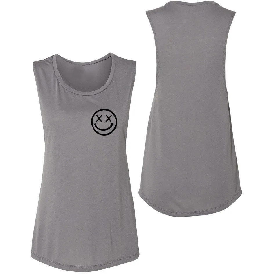 Salty Savage Ladies "OG Smile" Muscle Tank | Basic