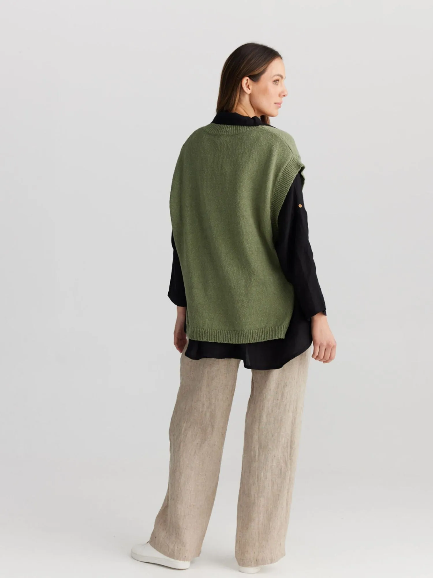 Santiago Vest | Olive