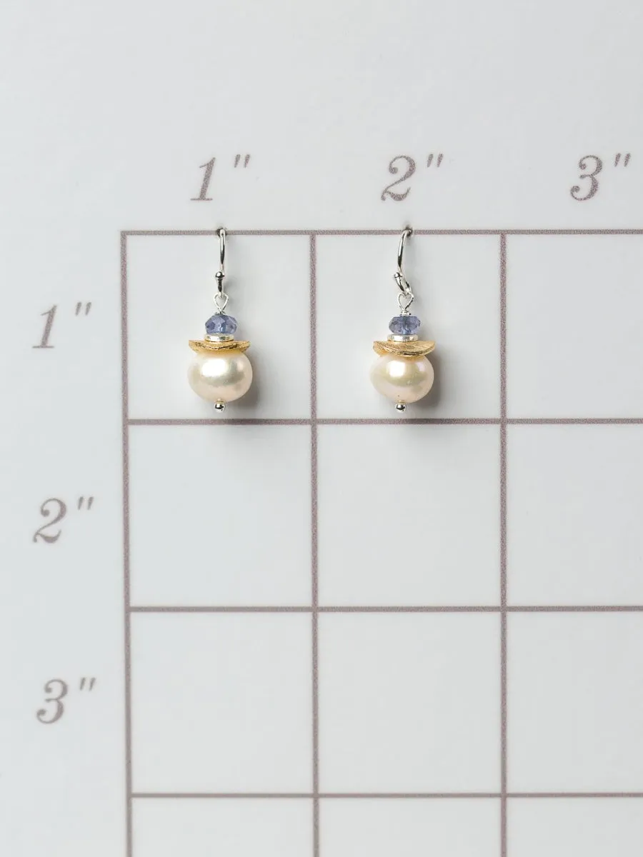 Seaside Pearl Beaded Dangles by Anne Vaughan