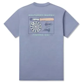 SEAWASH Fly Reel Short Sleeve T-Shirt