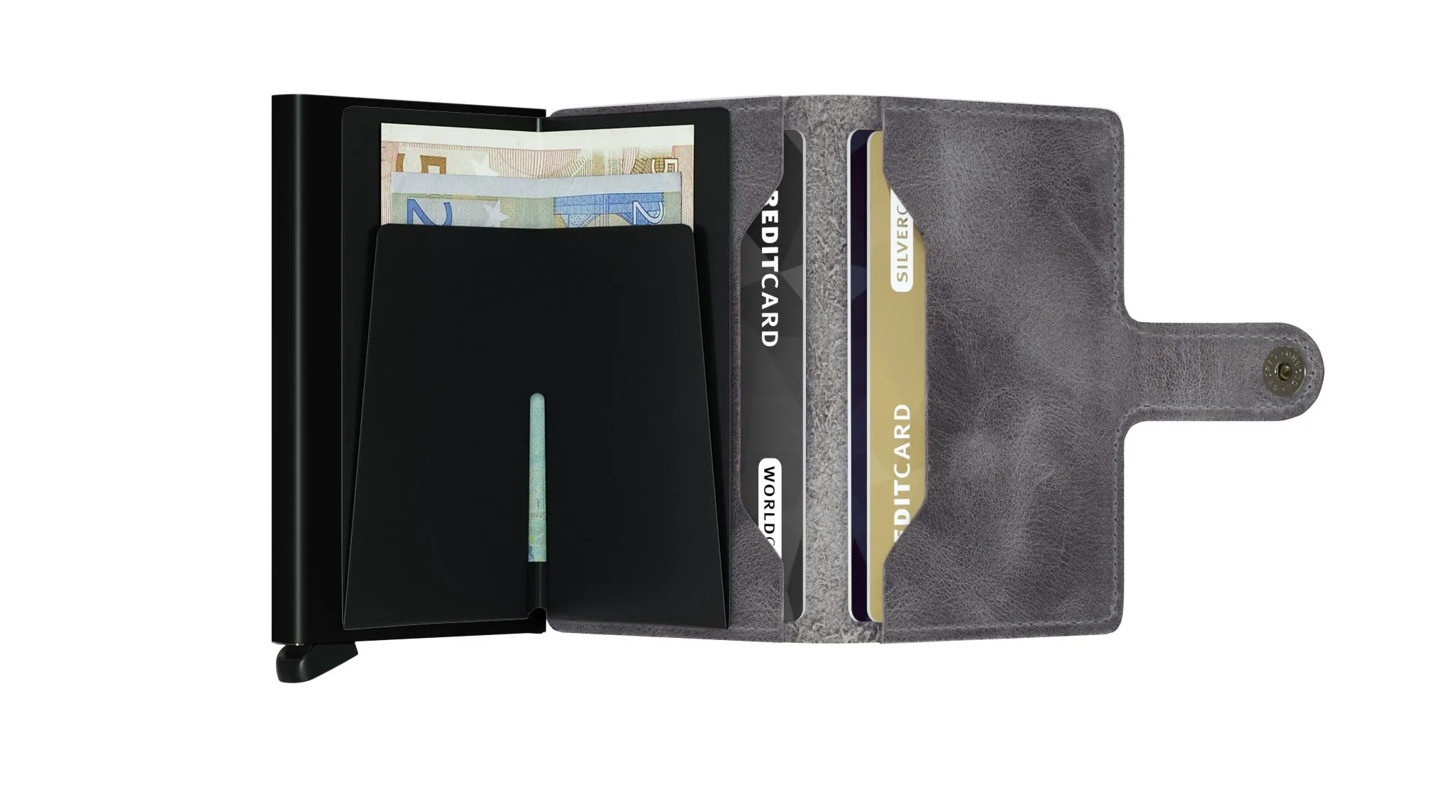 Secrid Miniwallet Vintage Grey-Black