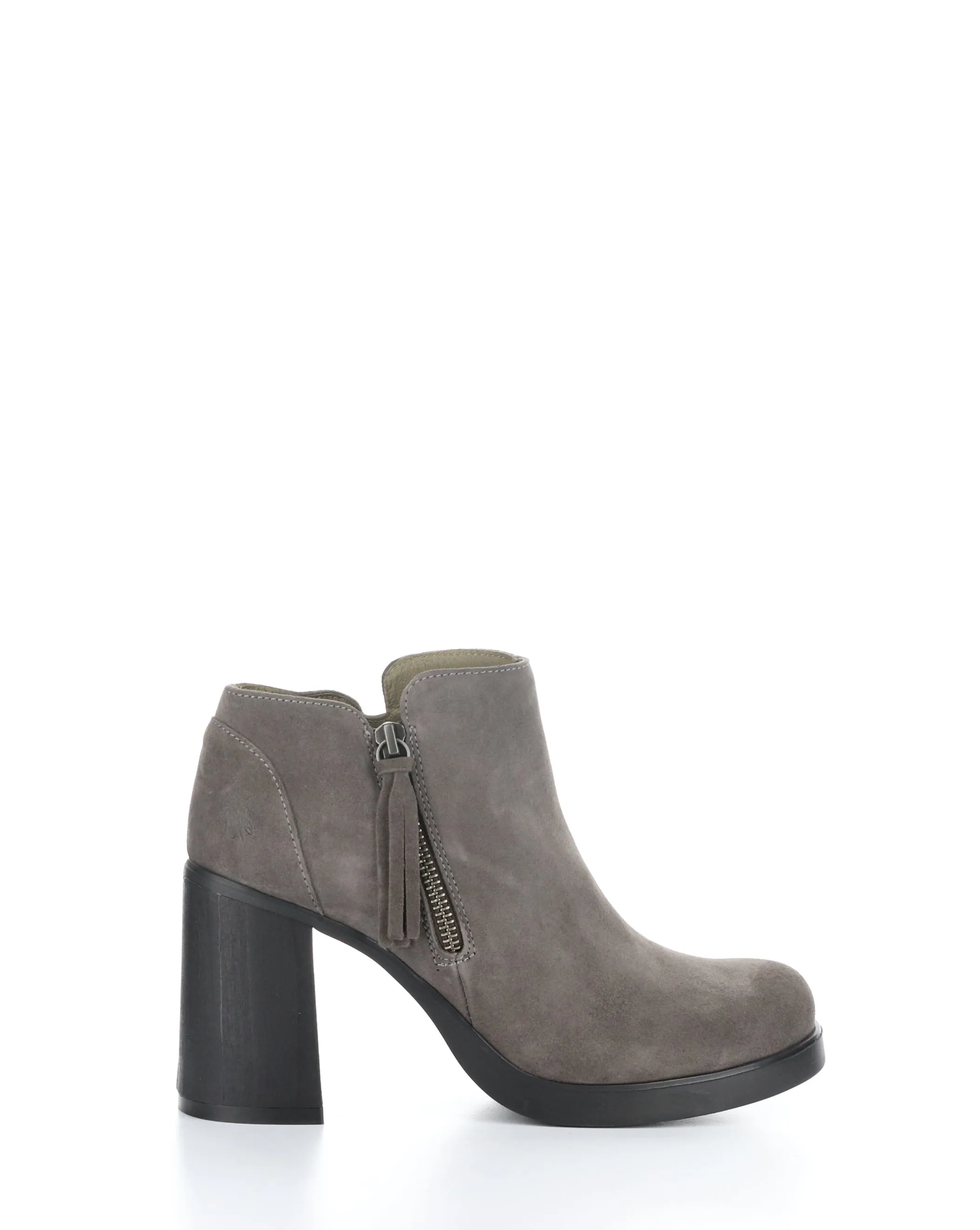 SHAR986FLY 001 ANTHRACITE Round Toe Boots