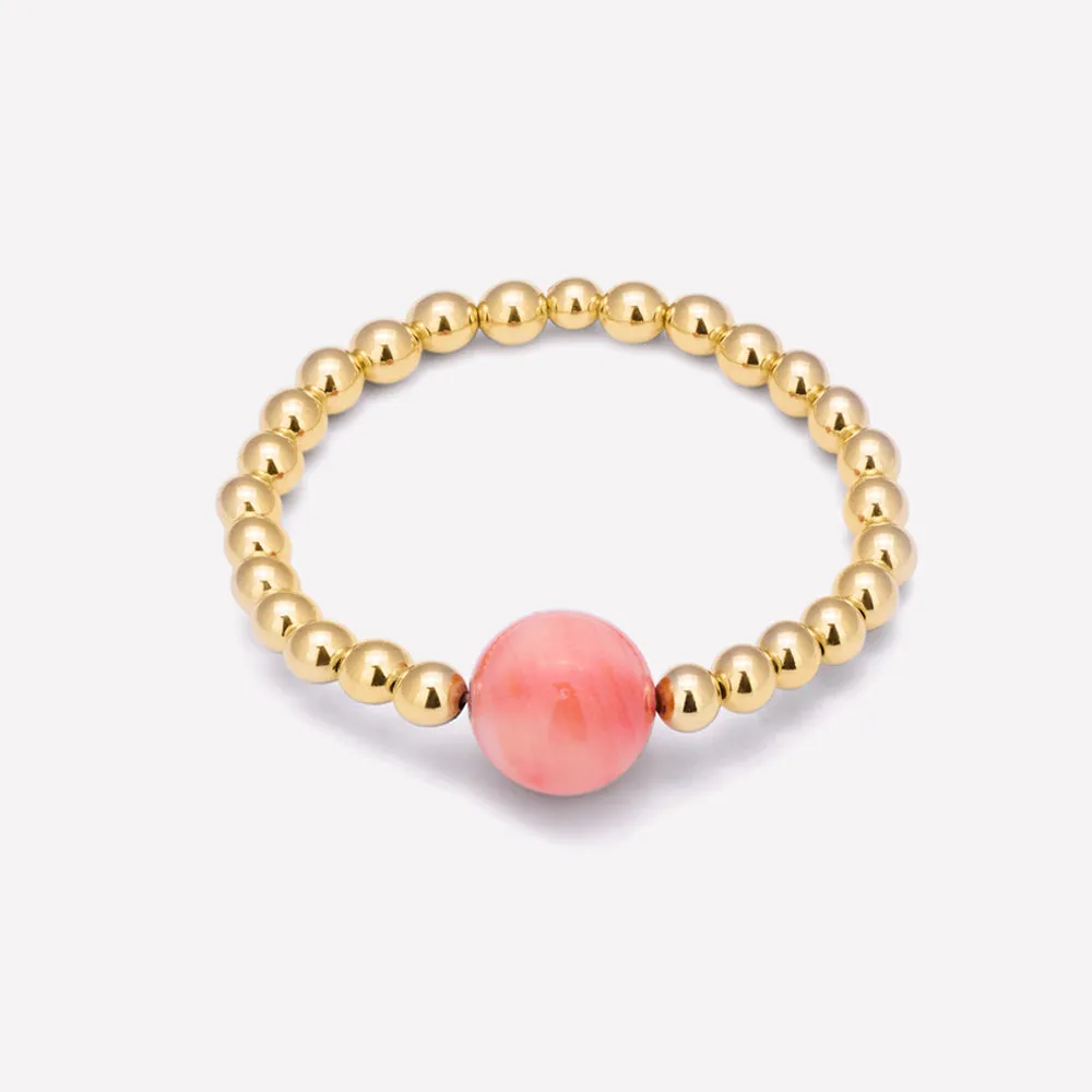 SIRENA CORAL BRACELET 6MM