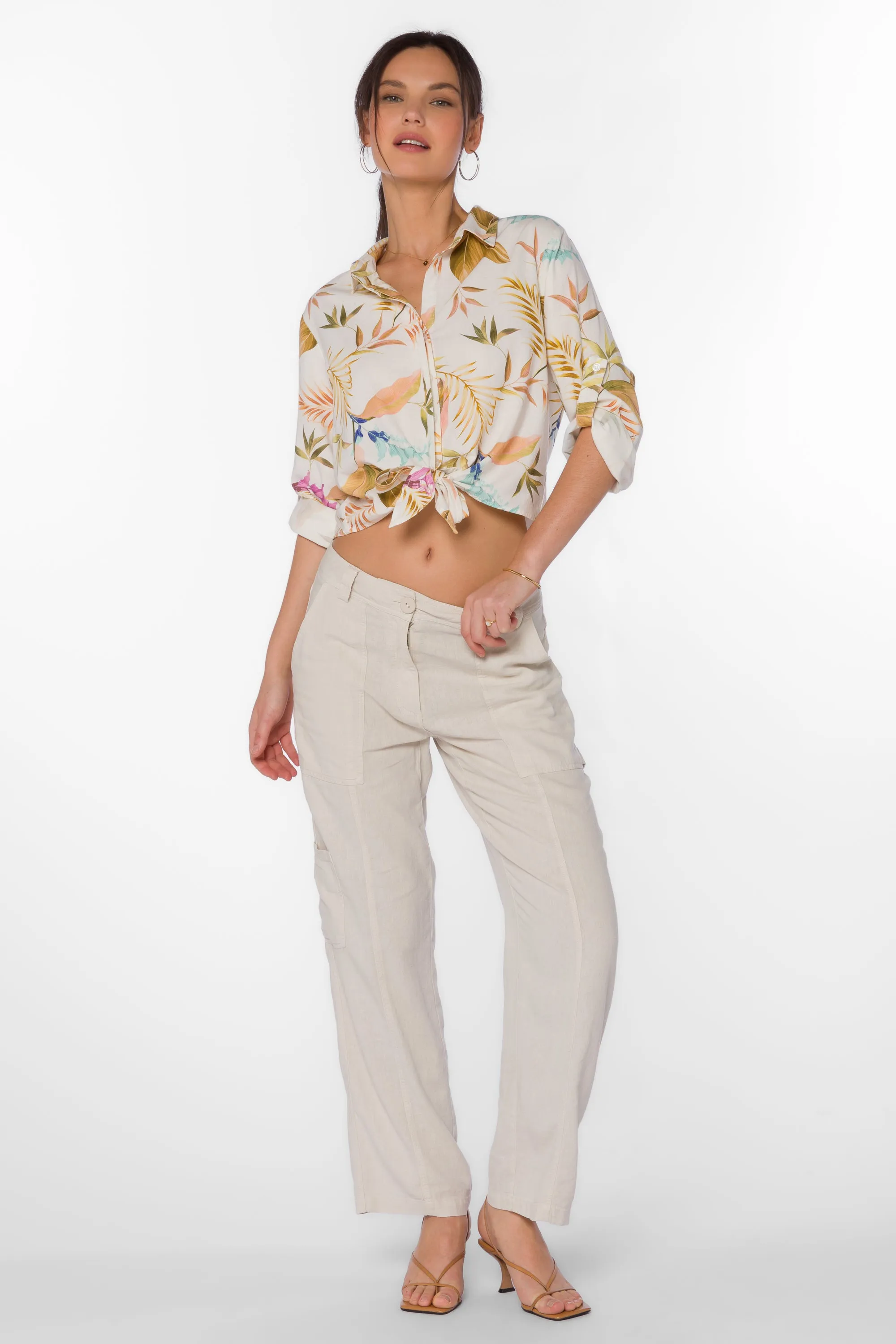 Solange Vintage Tropical Shirt