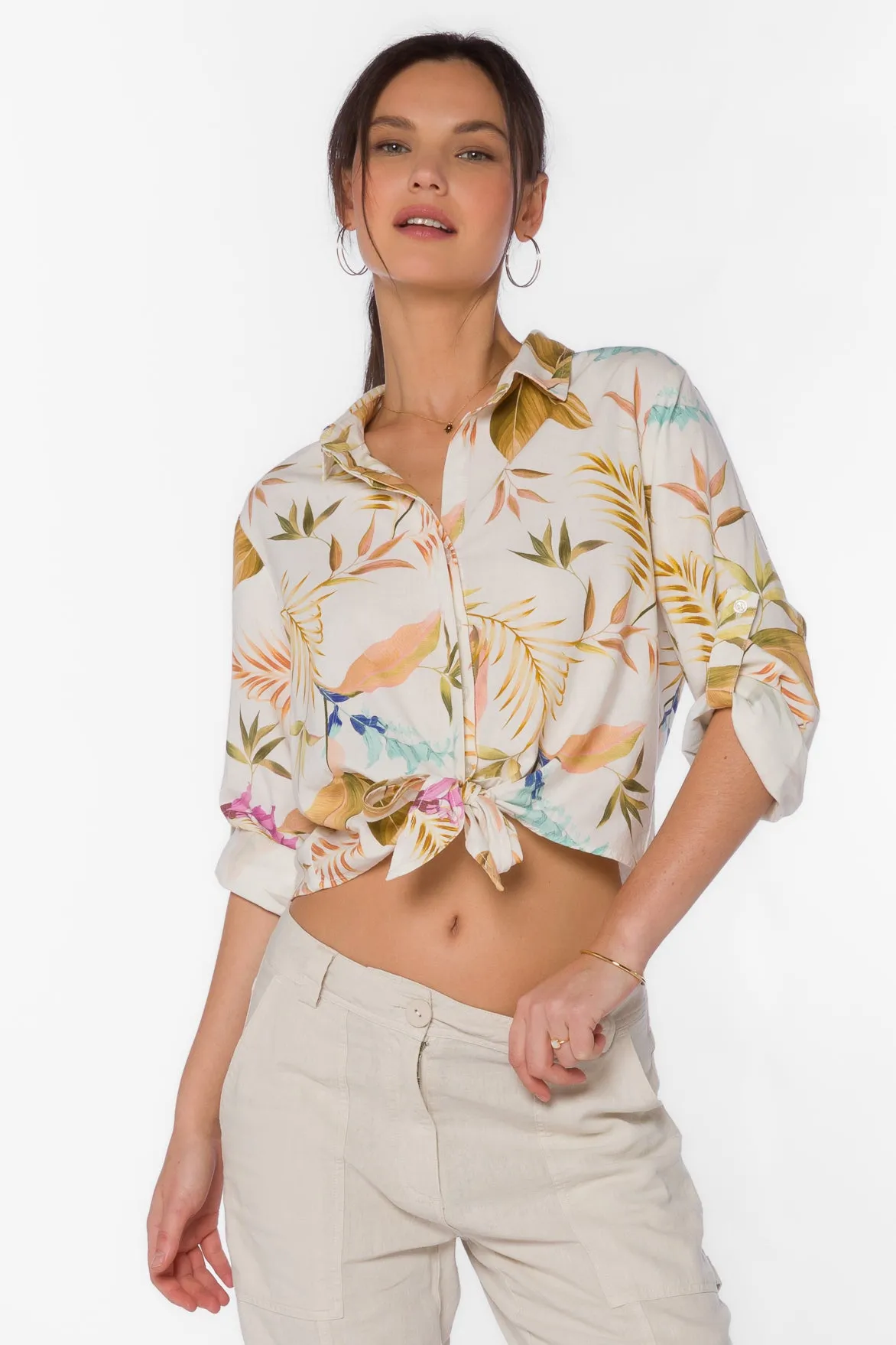 Solange Vintage Tropical Shirt