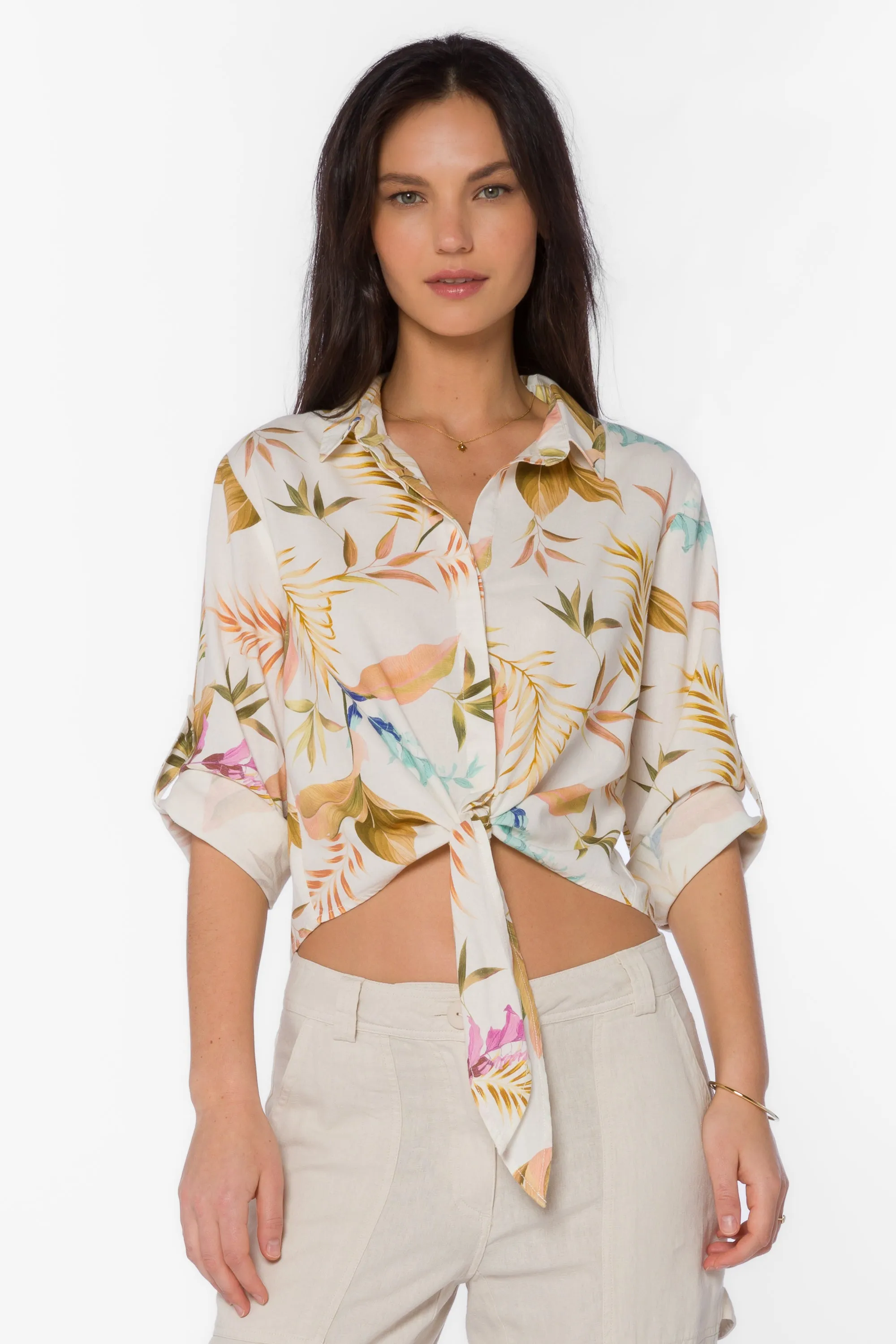 Solange Vintage Tropical Shirt