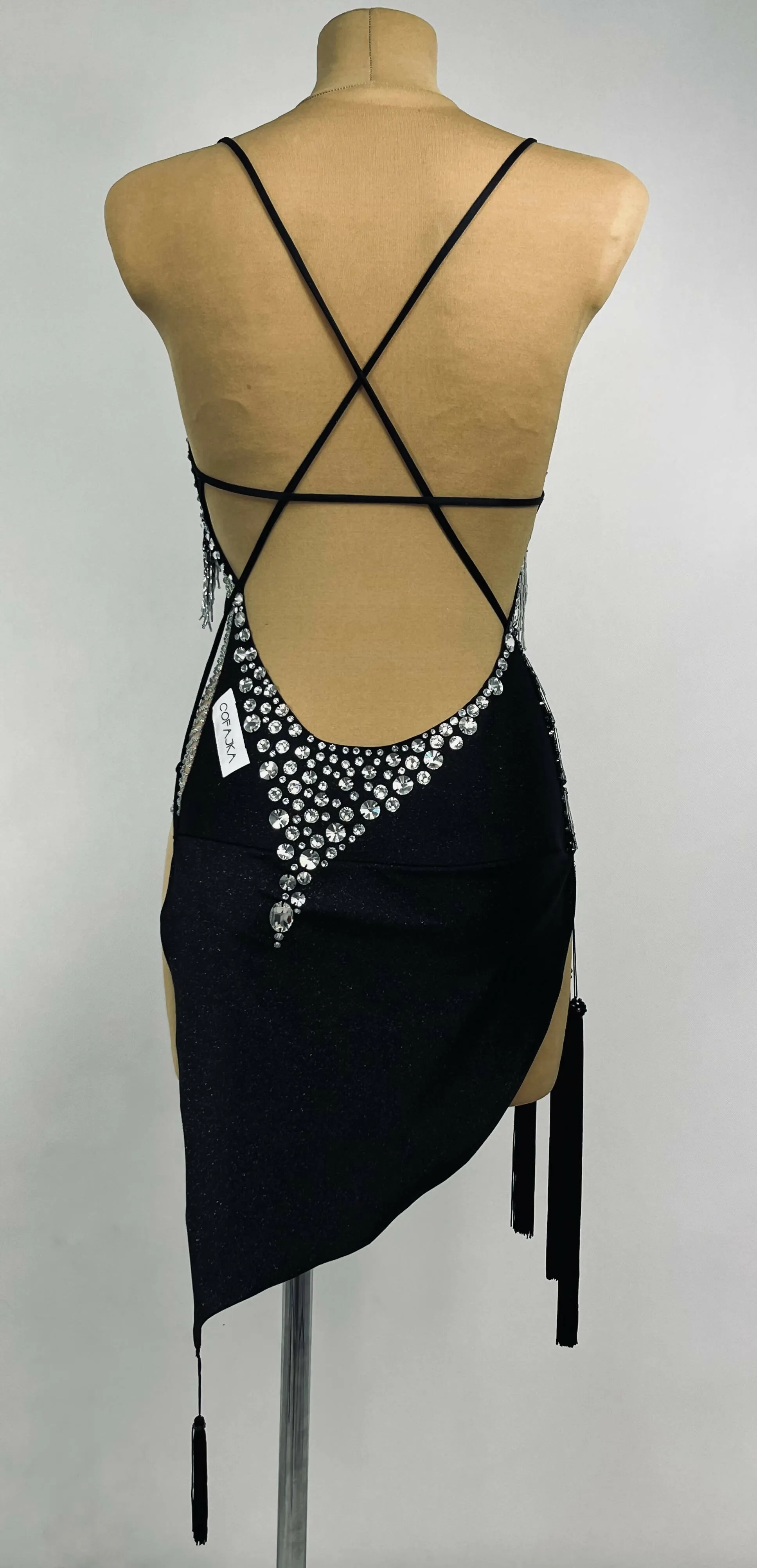 Sponsored Black Onyx Latin Dress