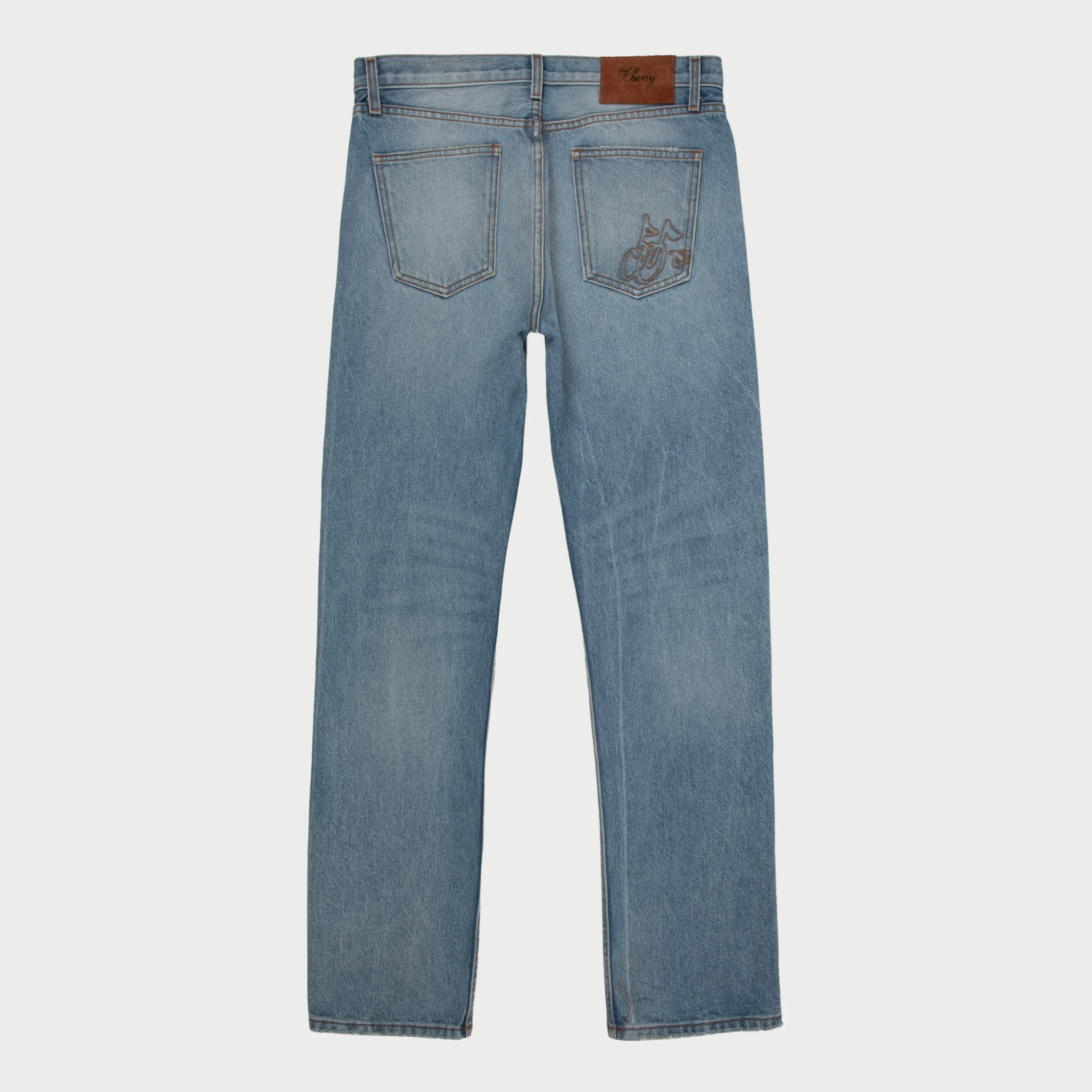 Straight Leg 5 Pocket Denim (Indigo)