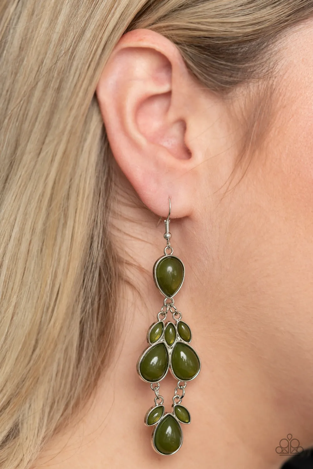 Superstar Social Green-Earrings