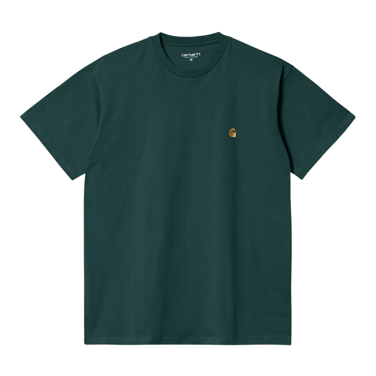 T-shirt Carhartt WIP S/S Chase Verde Foresta