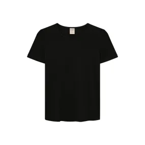 T-shirt i bambulyocell - Black