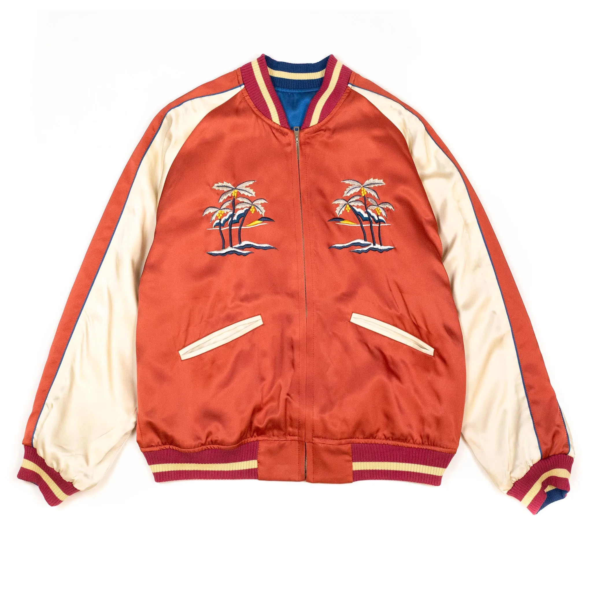 The Real McCoy's MJ20026 Suka Jacket / Philippines Red/Blue