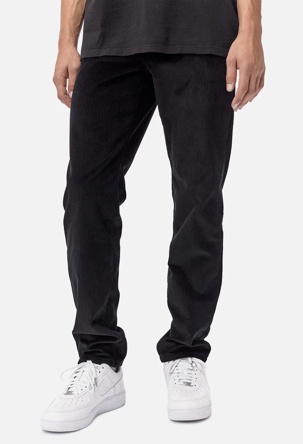 Trenton Corduroy Trousers / Black