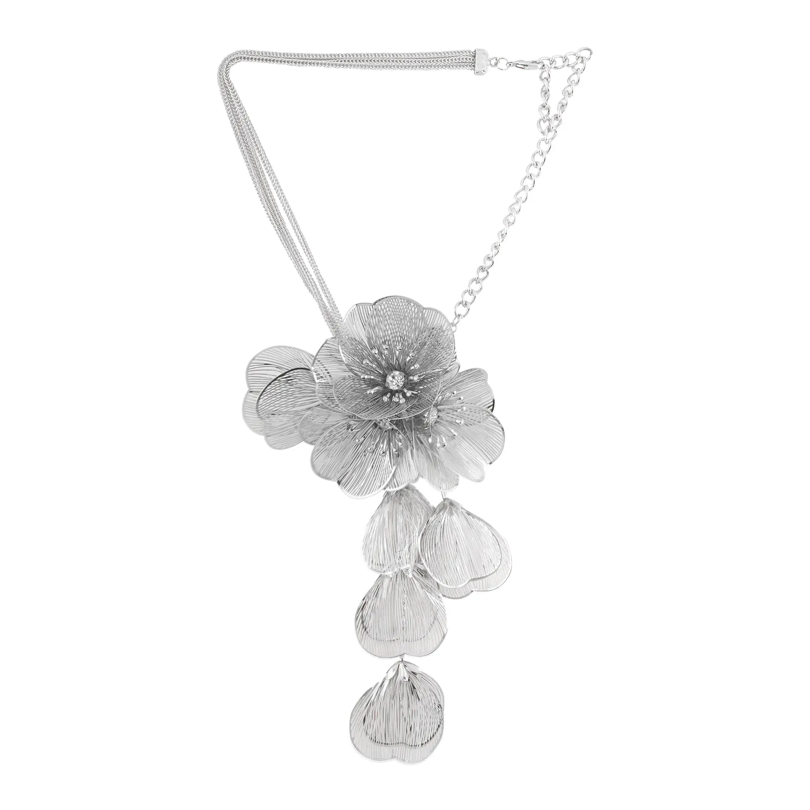 Tuliana Silver Necklace