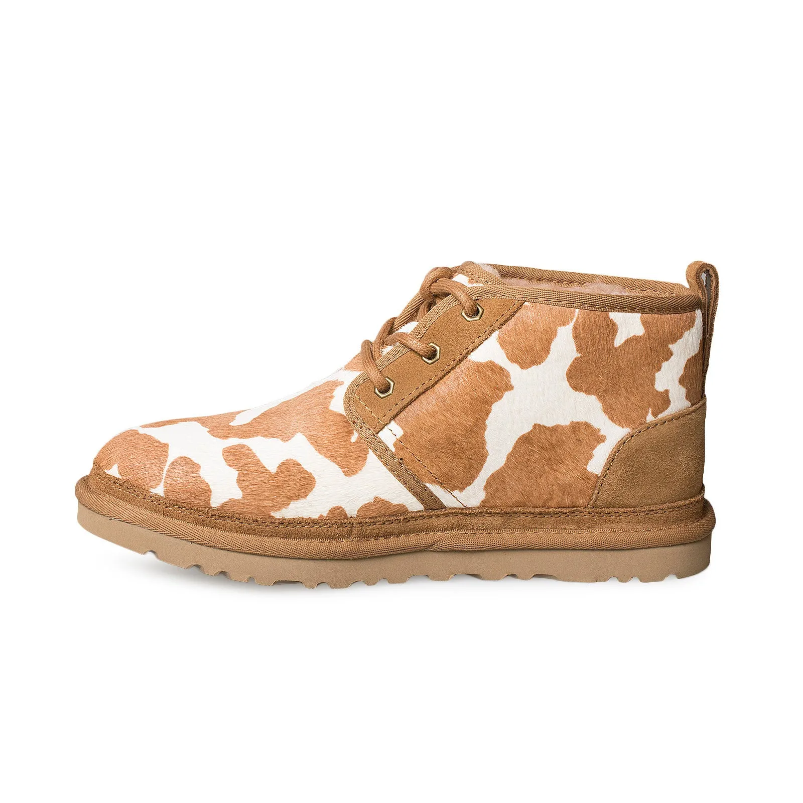 UGG Neumel Cow Print Messa Sand Boots - Women's