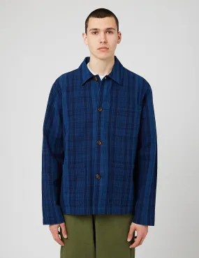 Universal Works Field Jacket - Indigo Blue