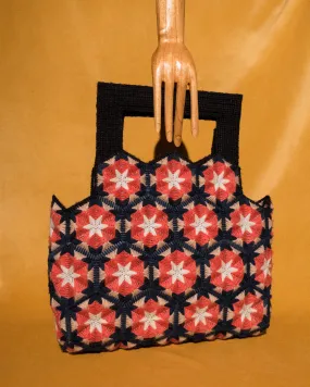 Vintage Granny Square City Bag