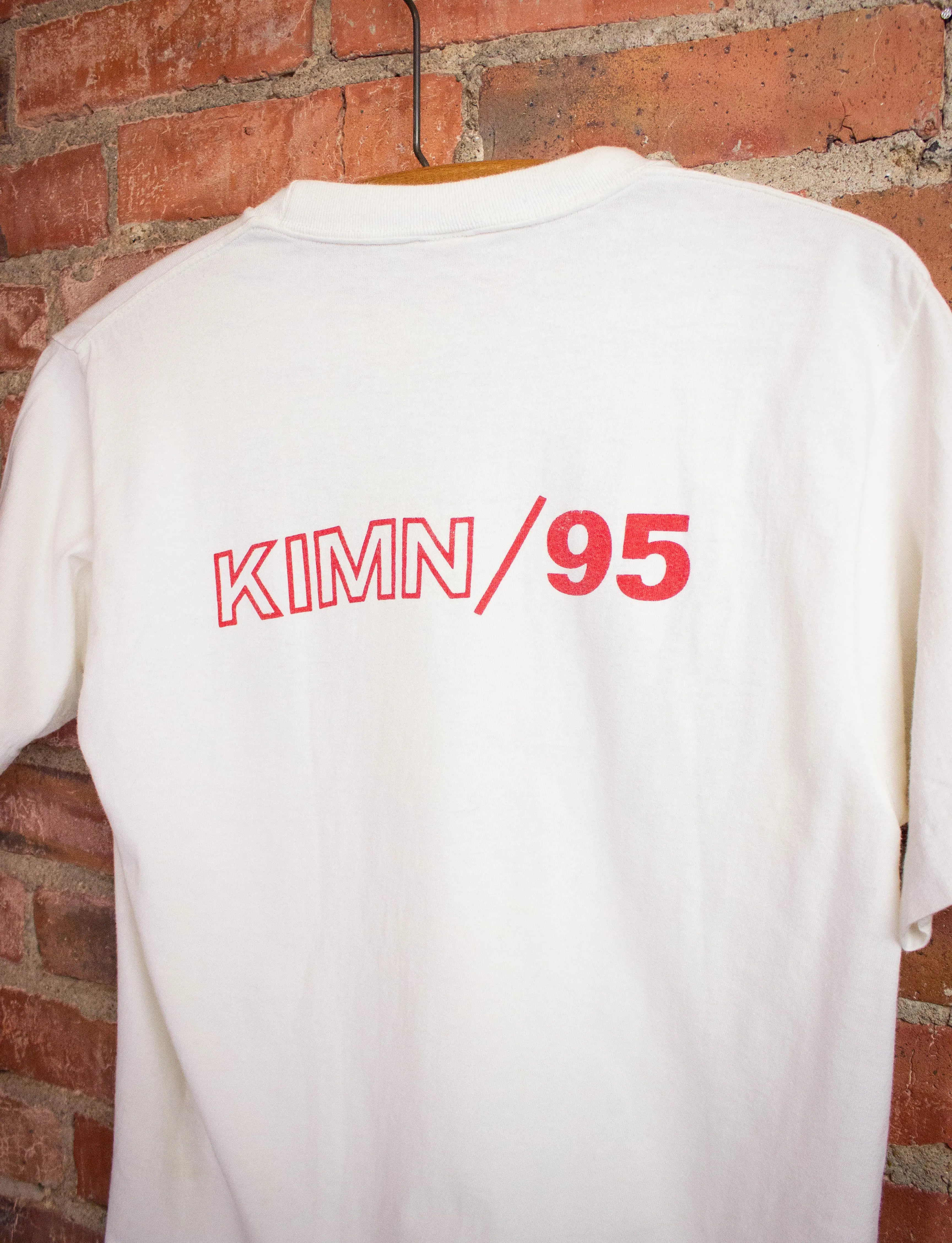 Vintage KIMN 95 Radio Graphic T-Shirt M