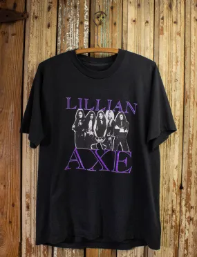 Vintage Lilian Axe Out Of The Darkness Concert T Shirt 1991 Black XL