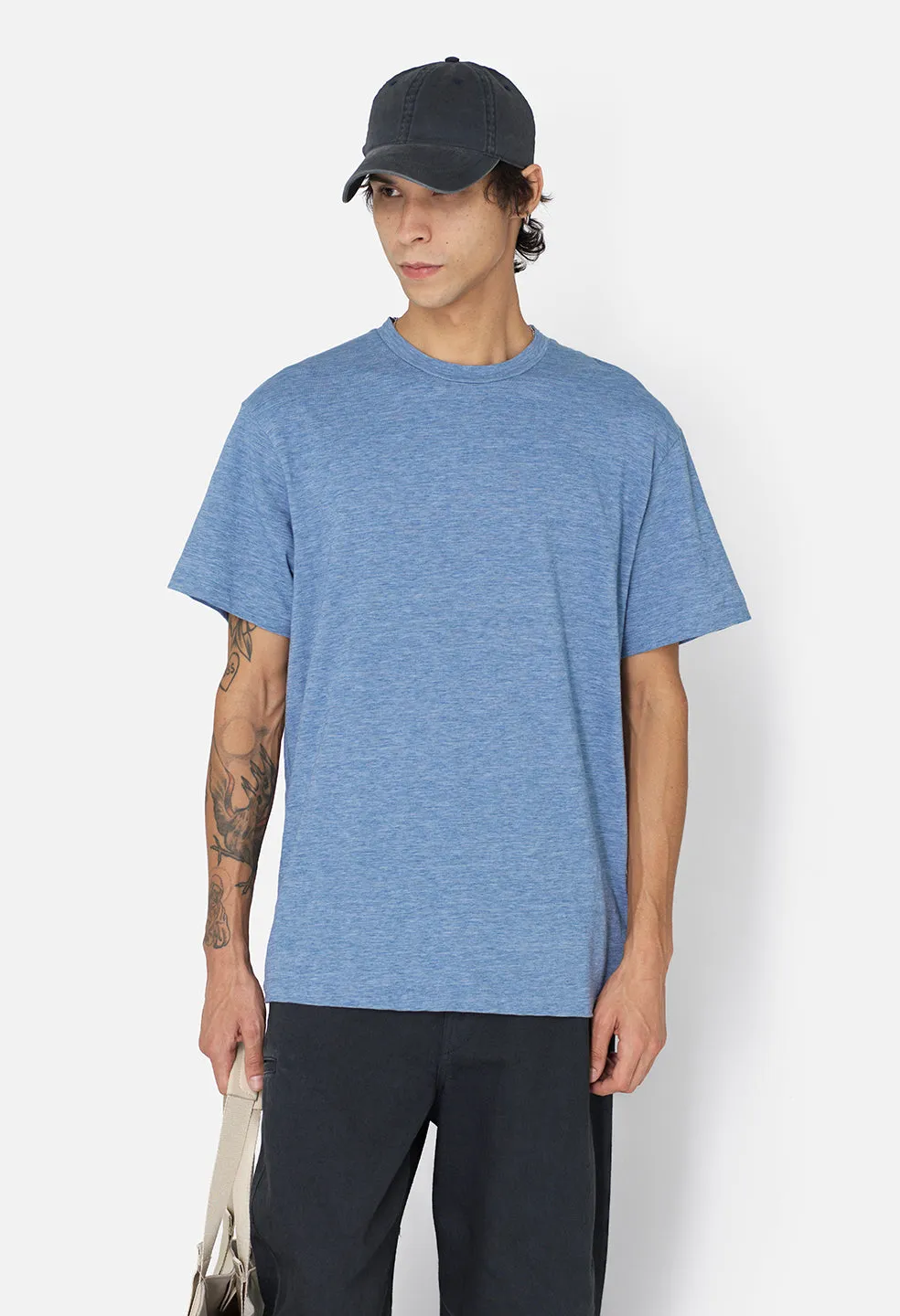 Vintage Melange Tee / Indigo