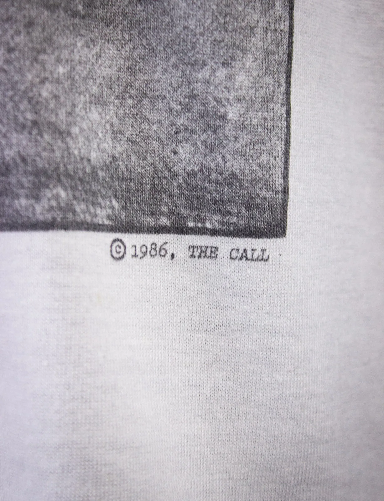 Vintage The Call Reconciled Tour Concert T Shirt 1986 White Medium